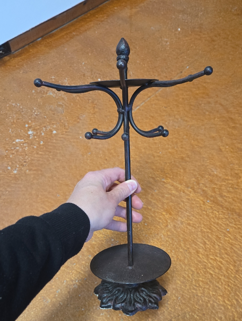 Vintage Iron Jewerly Holder